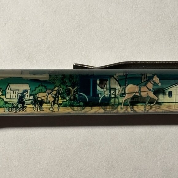 ESKESEN Other - Amish Country Pennsylvania Floaty Pen Horse Drawn Buggy Moves by Farm Vintage
